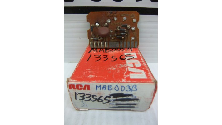 RCA 133565 board MAB003A